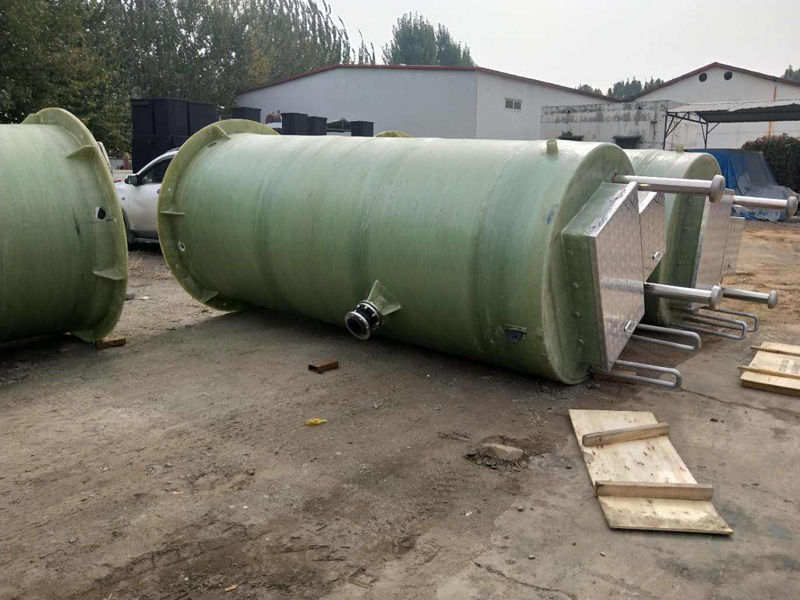 玻璃钢整体泵站